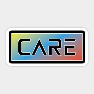 Care Sticker